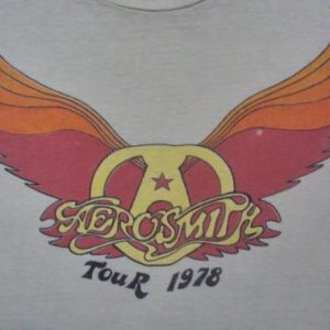 VINTAGE 1978 AEROSMITH T-SHIRT