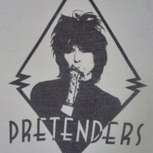 VINTAGE 1980 THE PRETENDERS T-SHIRT