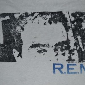 VINTAGE 1985 R.E.M. PAGEANTRY TOUR PROMO T-SHIRT