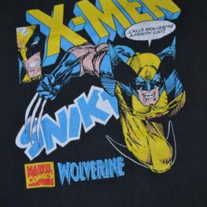 Vintage 90s X-MEN WOLVERINE Marvel Comics T-shirt