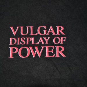 Vintage 90s PANTERA Vulgar Display of Power Promo Tshirt