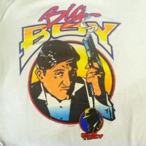 Vintage 1990 Dick Tracy movie t-shirt Big Boy