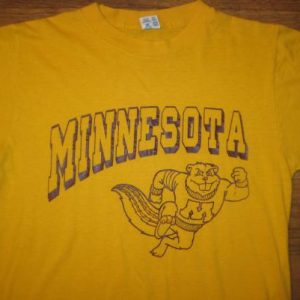 Vintage 1980's University of Minnesota t-shirt