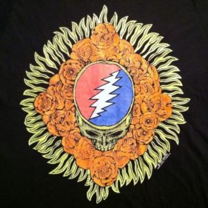 Vintage 1990 deadstock Grateful Dead tour t-shirt