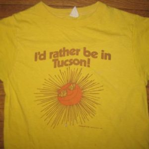 Vintage 1970's- 1980's super cute Tucson, AZ t-shirt