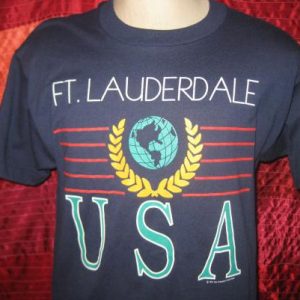 Vintage 90s Fort Lauderdale t-shirt, large