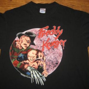 Vintage 1989 Freddy Krueger t-shirt, Nightmare on Elm Street