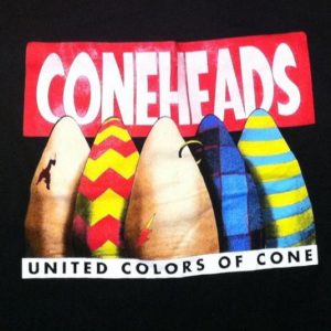 Vintage 1990's Coneheads Dan Aykroyd movie t-shirt