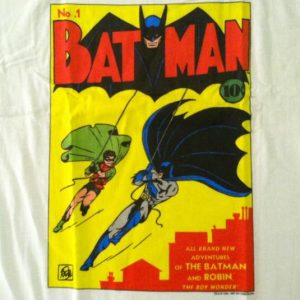 Vintage 1980's deadstock-still in bag Batman & Robin t-shirt