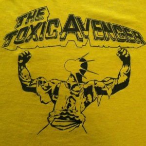 Vintage 1980's Troma Toxic Avenger movie t-shirt