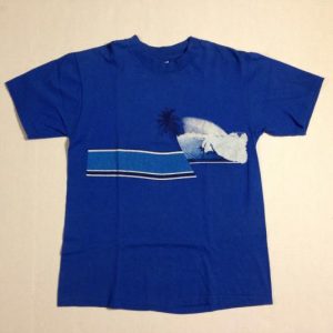 Vintage 1980's Blue Hawaii surfing t-shirt