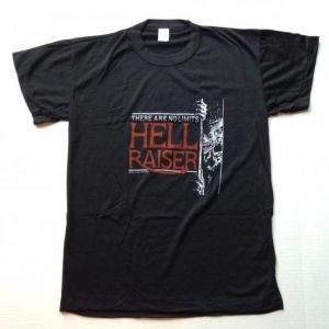 Vintage Original 1980's Hellraiser horror movie t-shirt