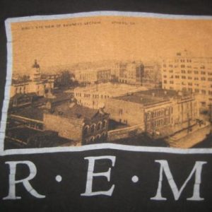 Vintage 1980's REM t-shirt alternative college rock