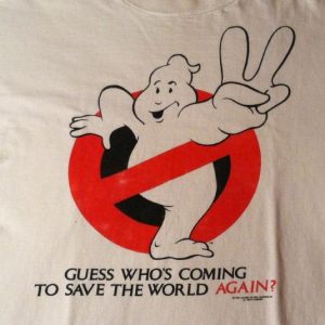 Vintage 1989 Ghostbusters 2 movie promo t-shirt