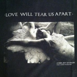 Vintage 1990's Joy Division Lobe Will Tear Us Apart t-shirt