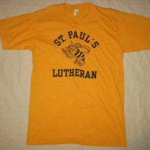 Vintage late 60s, early 70s private school t-shirt