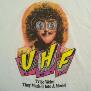 Vintage 1989 Weird Al Yankovic UHF movie t-shirt