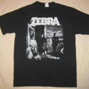 Vintage 1986 Zebra 3.V t-shirt