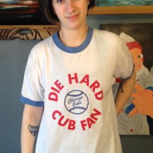 1980's Chicago Cubs Die Hard Cub Fan t-shirt