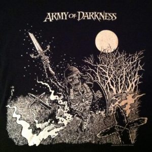 Vintage Original Army of Darkness horror movie t-shirt