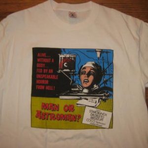 Vintage 1990's Man Or Astroman t-shirt, L-XL