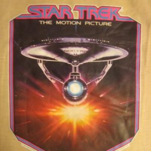 Vintage 1970's Star Trek the movie t-shirt, M-L