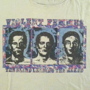 Vintage 1986 Violent Femmes alternative rock t-shirt