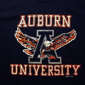 Vintage 1980's Auburn University Alabama t-shirt