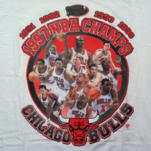 Vintage 1997 Chicago Bulls Jordan Pippin Rodman t-shirt