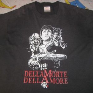 Vintage Zombie horror movie Dellamorte Dellamore t-shirt