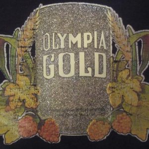 Vintage 1970's- 1980's t-shirt, Olympia Gold iron-on