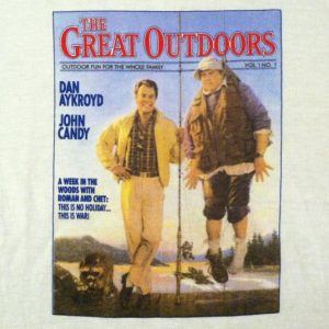 Vintage 1988 The Great Outdoors John candy movie t-shirt