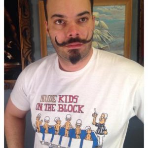 Vintage Nude Kids On The Block NKOTB t-shirt