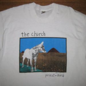 Vintage 1992 The Church t-shirt, Priest = Aura, new wave alt