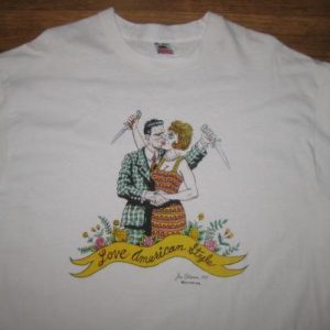 Crazy rare vintage Joe Coleman outsider art t-shirt