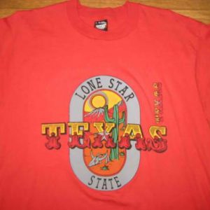 Vintage Late 1980's Texas t-shirt, large