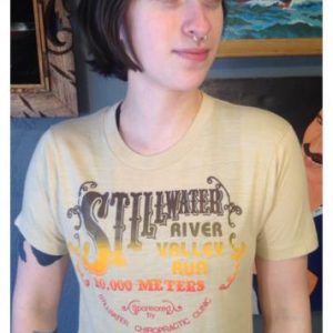 Vintage 1981 Stillwater, Minnesota marathon t-shirt