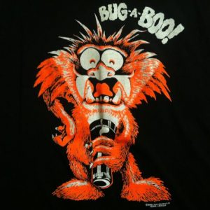 Vintage HALLOWEEN glow in the dark monster t-shirt