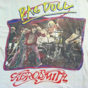 Vintage 1988 Aerosmith Rag Doll t-shirt