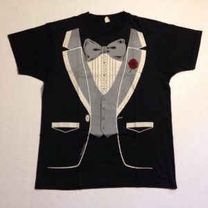 Vintage 1980's Screen Stars tuxedo t-shirt