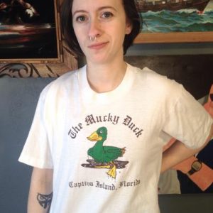 Vintage 1980's The Mucky Duck restaurant t-shirt