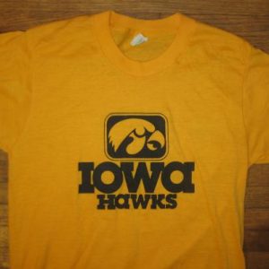 Vintage 1980's Iowa Hawkeyes t-shirt, Screen Stars