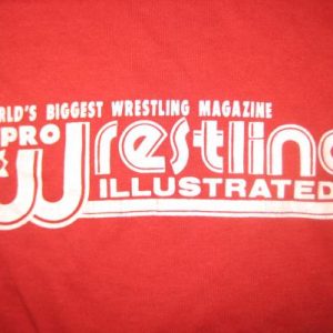 Vintage 1980s Wrestling Magazine t-shirt