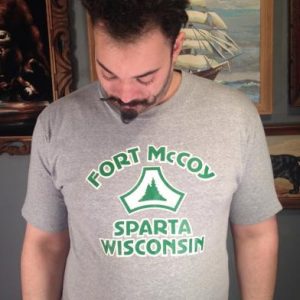 Vintage 1980's Fort McCoy Sparta, Wisconsin t-shirt