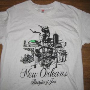 Vintage 1970's New Orleans jazz t-shirt, large