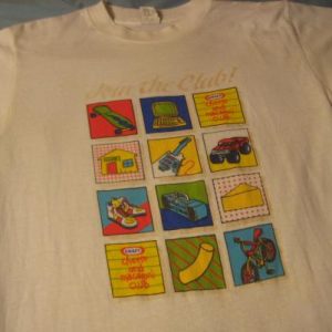 Vintage 1980's Macaroni and Cheese t-shirt, soft and thin