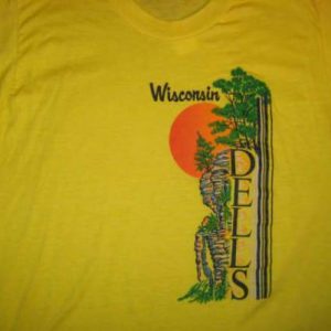 1970's Wisconsin Dells vintage t-shirt, L XL