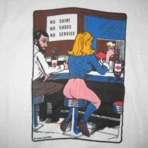 1970's Bare Ass funny t-shirt, L XL