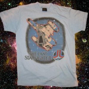 Original vintage 1984 The Last Starfighter movie t-shirt, M