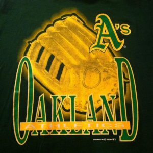 Vintage 1992 Oakland Athletics baseball t-shirt